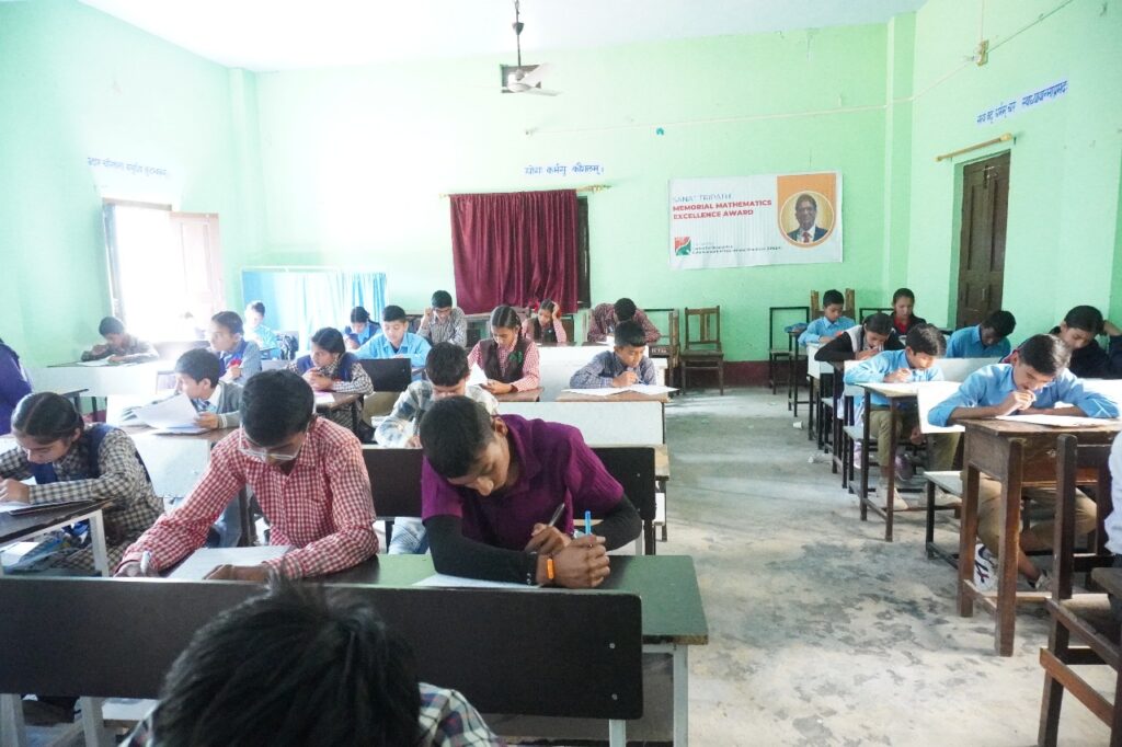 Students taking STMMEA 2024-25 examination